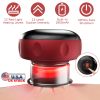 Electric Cupping Therapy Massager Electric Back Scraping Machine Vacuum Therapy Cupping Therapy Device with 12 Levels Temperature and Suction