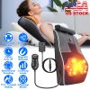Back Massager with Heat 3D Kneading Massage Pillow Shiatsu Full Body Massager for Back Neck Waist Arm Abdomen Calf