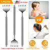 3pcs 20" Telescopic Back Scratcher Stainless Steel Extendable Bear Eagle Claw Massager