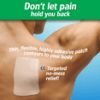 Salonpas Flexible Pain Relief Patch With 4% Lidocaine, 7-Count Thin Patches for 8-Hour Numbing Relief
