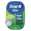 Oral-B Glide Mint Dental Floss With Scope Flavor 40 Meters For Adults Shred Resistant Fresh Breath Floss