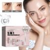 Jaysuing 5 In 1 Facial Moisturizer Set, Hydrating And Moisturizing Deep Moisturizing Whitening, Brightening And Firming Skin