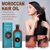 Hoegoa Moroccan Hair Oil, Leave-In Hair Care Serum For Split Ends And Dry Hair Without Greasy Scent