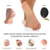 Pumice Stone Natural Earth Lava Pumice Stone Black Callus Remover for Feet Heels and Palm Pedicure Exfoliation Tool Corn Remover Dry Dead Skin Scrubbe