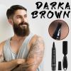 Eelhoe Beard Refill Pen Kit Men's Beard Natural Waterproof Beard Pen Beard Tracing Pen