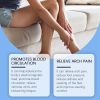 Houkea Comfortable Massage Insoles Leg Repair Raised Invisible Support Durable Lightweight Massage Insoles