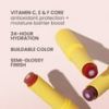 Burt's Bees Tinted Boosted Balm 100% Natural Origin Lip Balm, Rose Knows Shade, 1 Tube