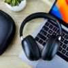 onn Bluetooth Wireless Over-Ear Headphones with Active Noise Cancelling – Black, Comfortable Fit with Carrying Case