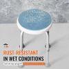 Shower Chair Rotating Bath Seat Stool Elderly Aids Adjustable Height 300lb
