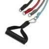 Reebok Delta Total Body Resistance Kit With Interchangeable Tubing, Adjustable Strength Training System For Home Workouts