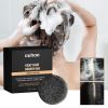 OUHOE Black Hair Soap, Repair Black Hair Massage Moisturizing Hair Cleansing Soap
