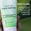 BVitamins And Sea Beauty Purifying Face Scrub With Dead Sea Minerals And Avocado – Deep-Cleansing Exfoliator For All Skin Types, 5.1 fl oz