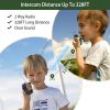 2Pcs Walkie Talkies Watches Toy 7 in 1 Two-Way Interphone Kids Wrist Watch w/ Flashlight Christmas Gift for Boys Girls Age 6+