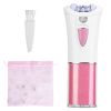 Glide Epilator For Women Cordless Women Shaver Facial Body Hair Remover Razor for Women Electric Tweezers Bikini Epilator Trimmer with LED Light