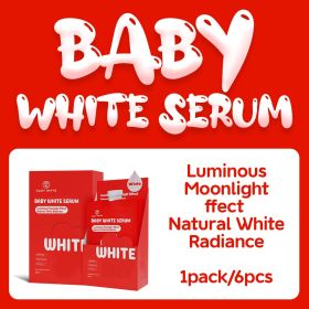 BABY WHITE SERUM (Option: 1pack 5g 6pcs)