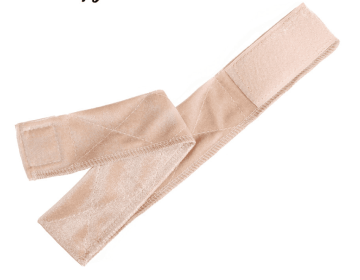 Flexible Velvet Adjustable Wig Grip Headband (Color: Beige)