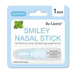 Smiley Nasal Stick (Color: Blue)