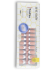 SheSlay Coffin Trio ��� Flex Gel French Tip Press-On Nails | 150pcs Pre-Colored Nail Extensions